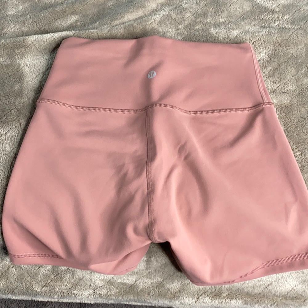 Pink biker shorts